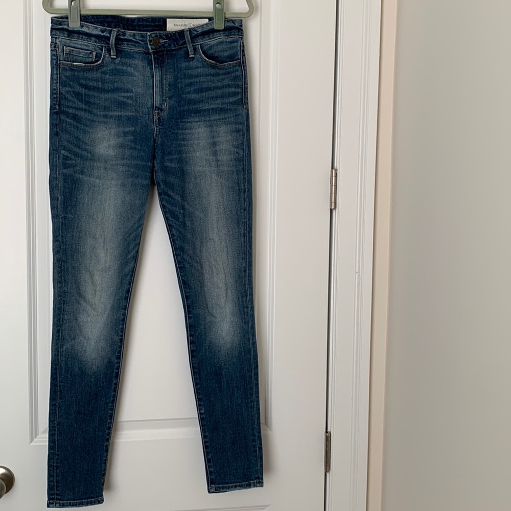 Treasure & Bond High rise skinny jeans 29